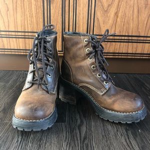 90s Skechers chunky heel ankle boots